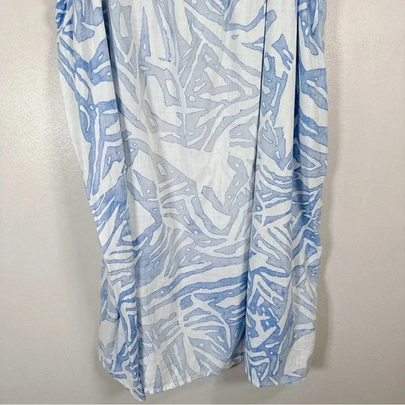 H&M Strappy Top White Blue Pattern - Picture 7 of 14